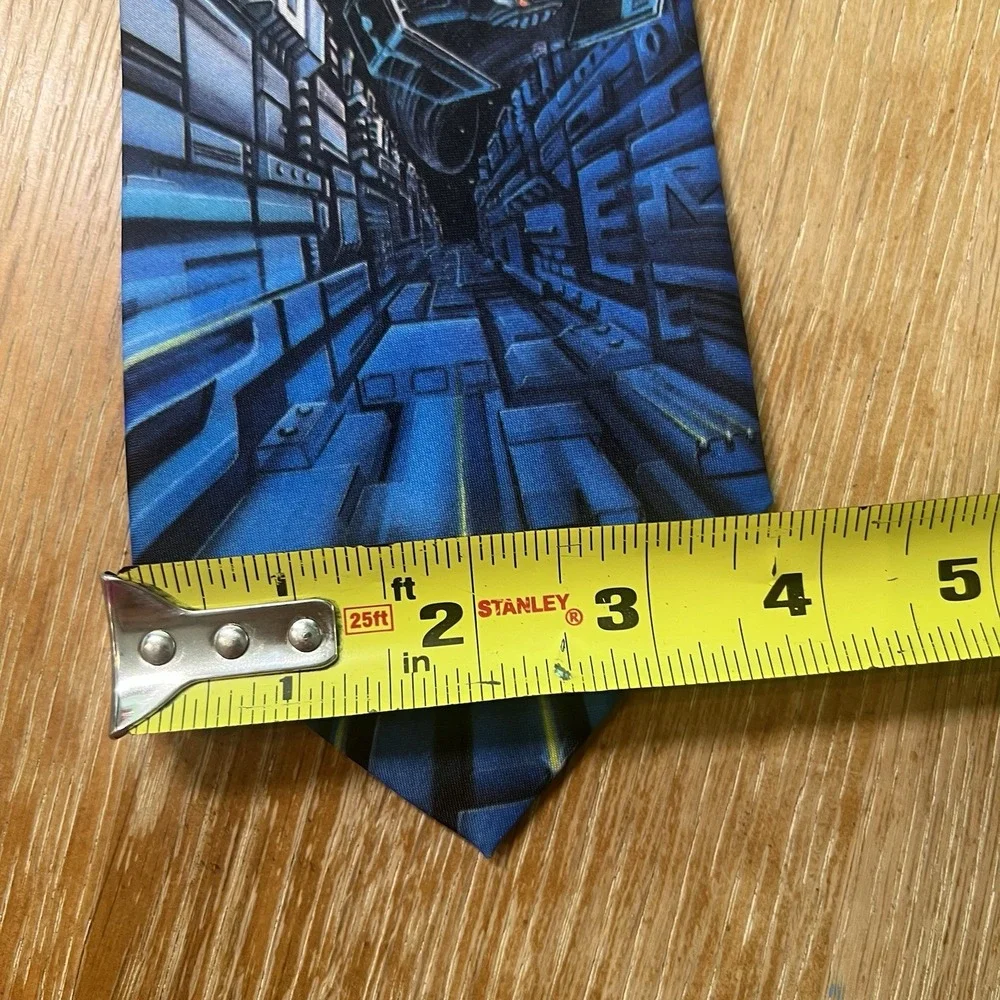 Star Wars Poster Men's Necktie by Ralph Marlin TIE Fighter This Is The RARE ONE!